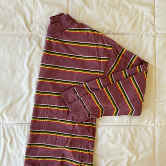 Urban Outfitters striped crewneck long sleeve tee - Picture 3 of 9